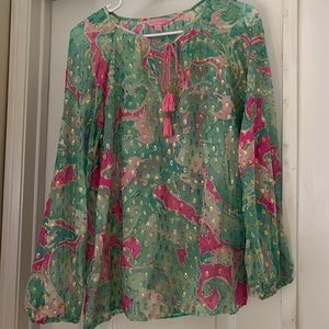 Women’s Lily Pulitzer top size M.